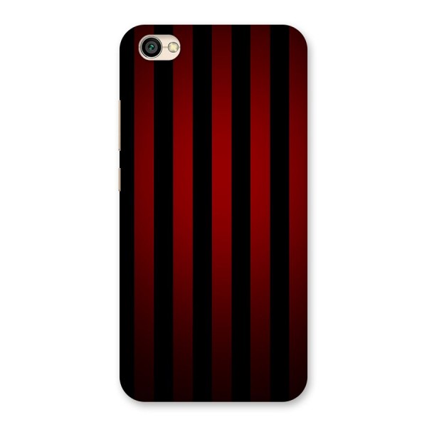 Red Black Stripes Back Case for Redmi Y1 Lite