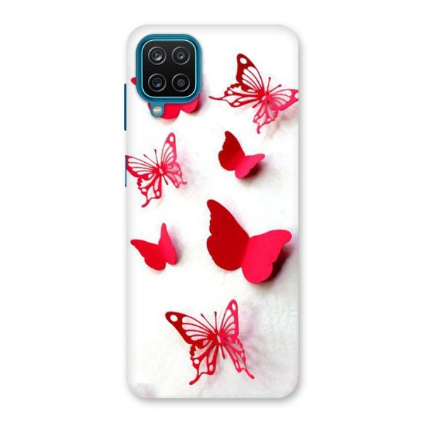 Red Butterflies Back Case for Galaxy F12