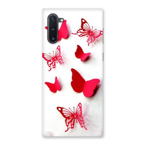 Red Butterflies Back Case for Galaxy Note 10