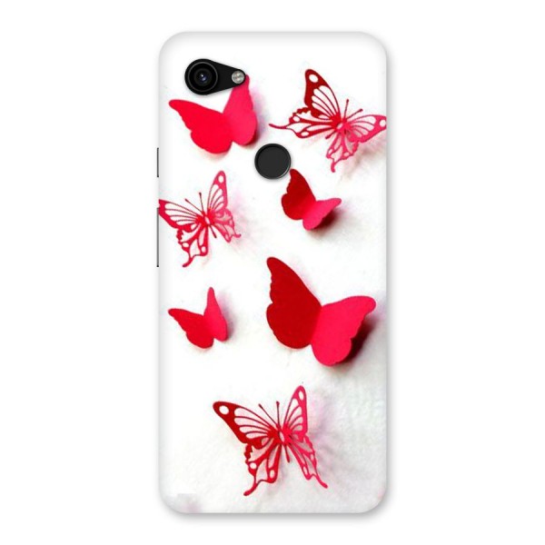 Red Butterflies Back Case for Google Pixel 3a XL