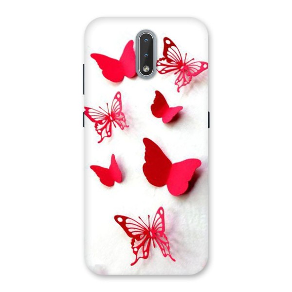 Red Butterflies Back Case for Nokia 2.3