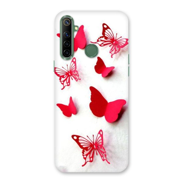 Red Butterflies Back Case for Realme Narzo 10