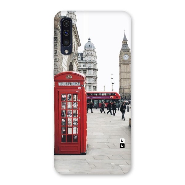 Red City Back Case for Galaxy A50