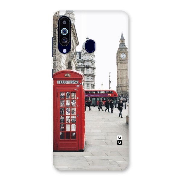 Red City Back Case for Galaxy A60