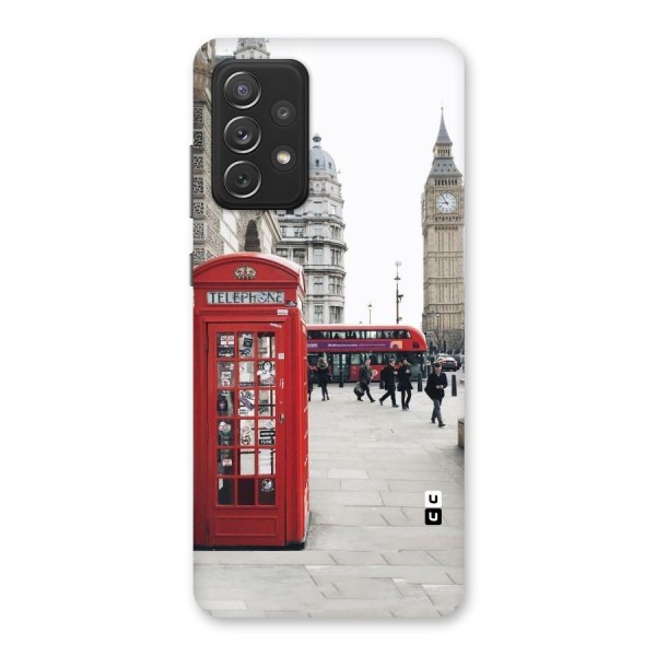 Red City Back Case for Galaxy A72