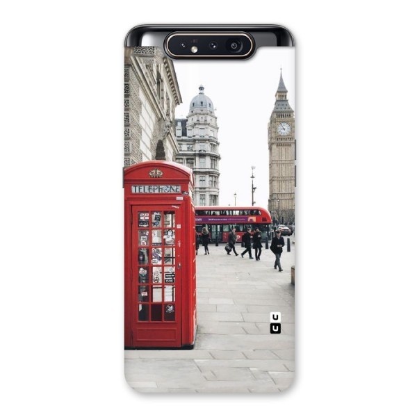 Red City Back Case for Galaxy A80