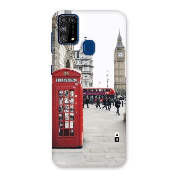 Red City Back Case for Galaxy M31