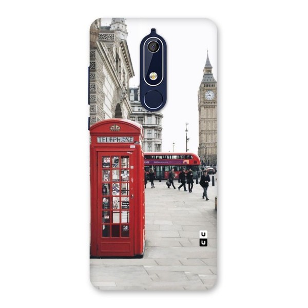 Red City Back Case for Nokia 5.1