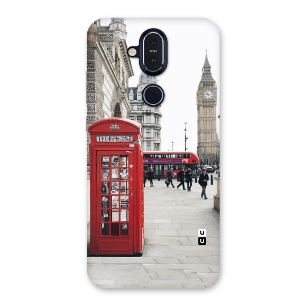 Red City Back Case for Nokia 8.1