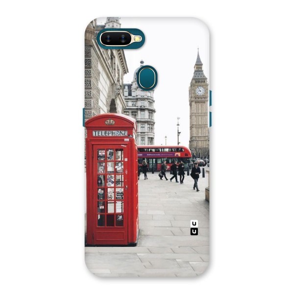 Red City Back Case for Oppo A12