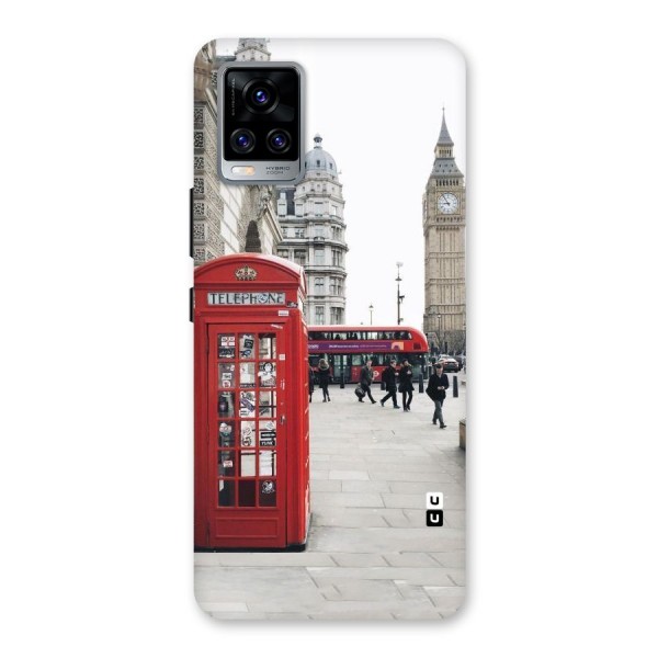 Red City Back Case for Vivo V20 Pro