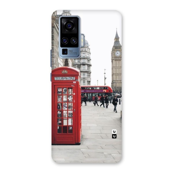 Red City Back Case for Vivo X50 Pro