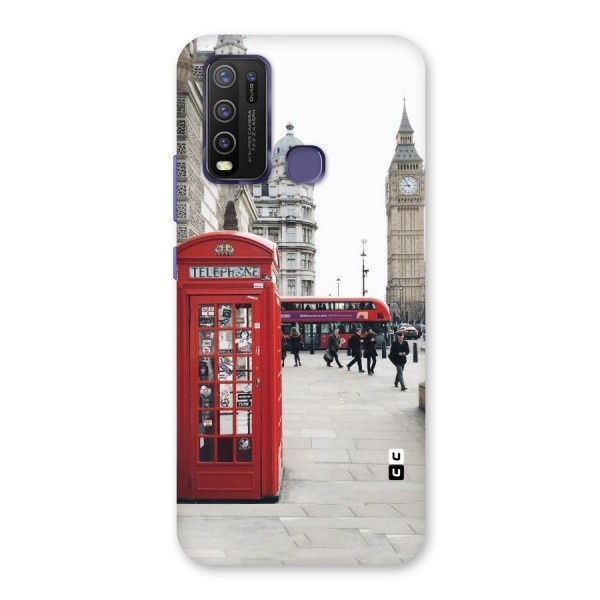 Red City Back Case for Vivo Y30