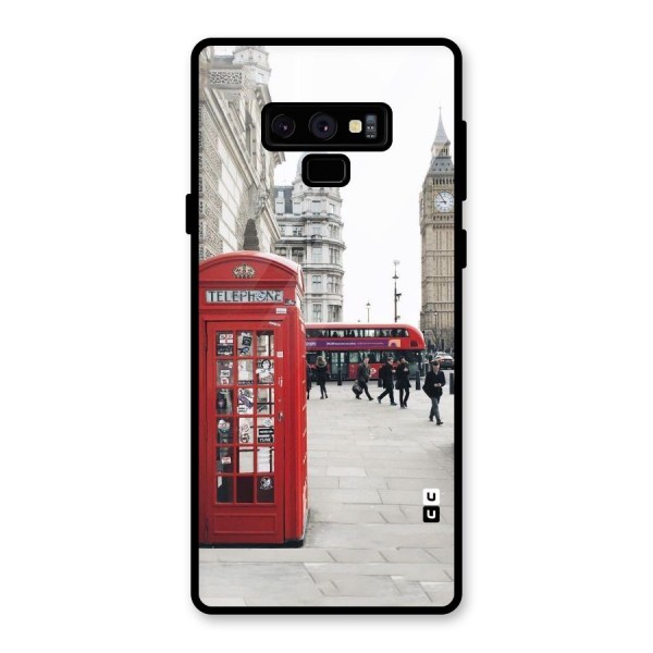 Red City Glass Back Case for Galaxy Note 9