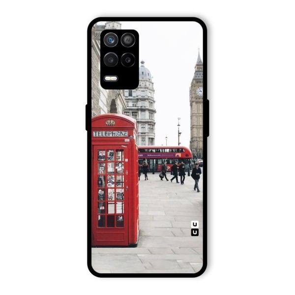 Red City Glass Back Case for Realme 9 5G