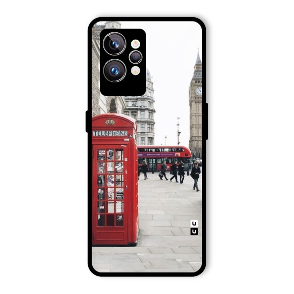 Red City Glass Back Case for Realme GT2 Pro