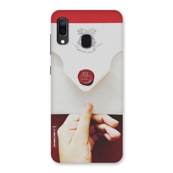 Red Envelope Back Case for Galaxy A20