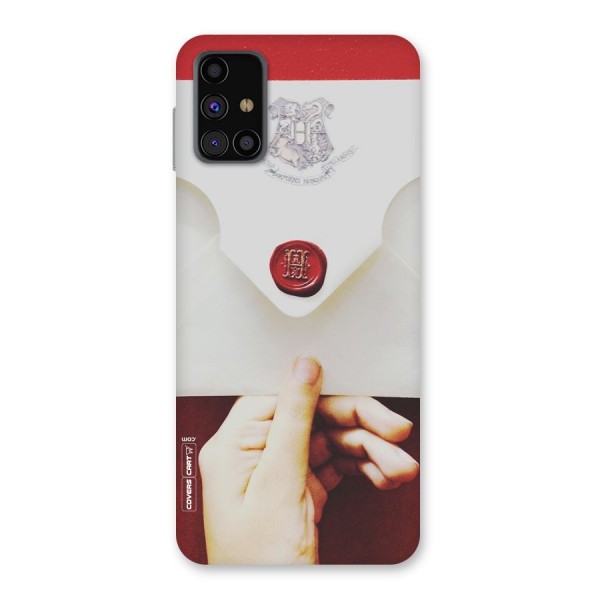 Red Envelope Back Case for Galaxy M31s