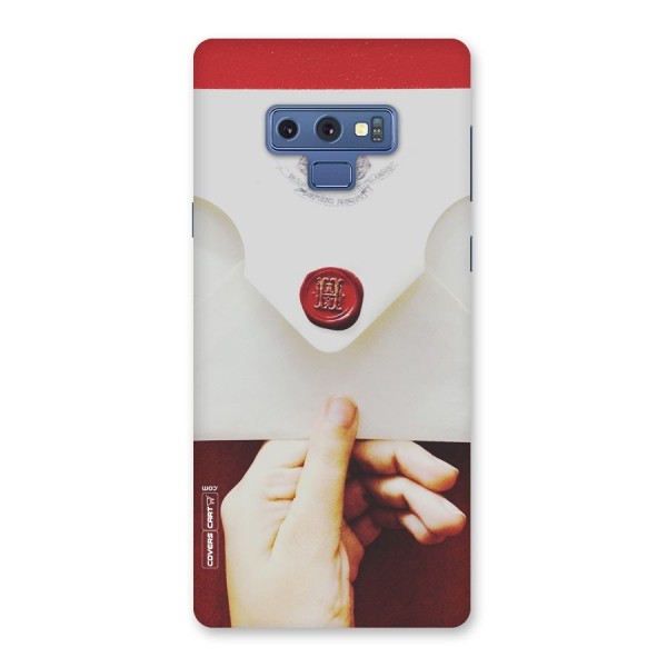 Red Envelope Back Case for Galaxy Note 9