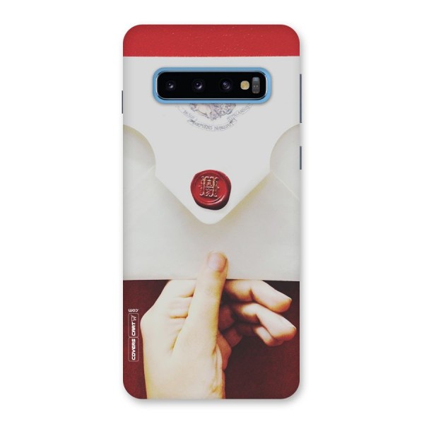 Red Envelope Back Case for Galaxy S10