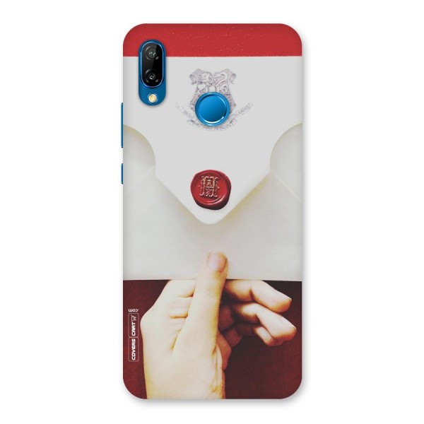 Red Envelope Back Case for Huawei P20 Lite