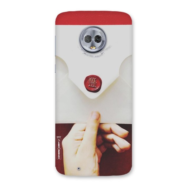 Red Envelope Back Case for Moto G6