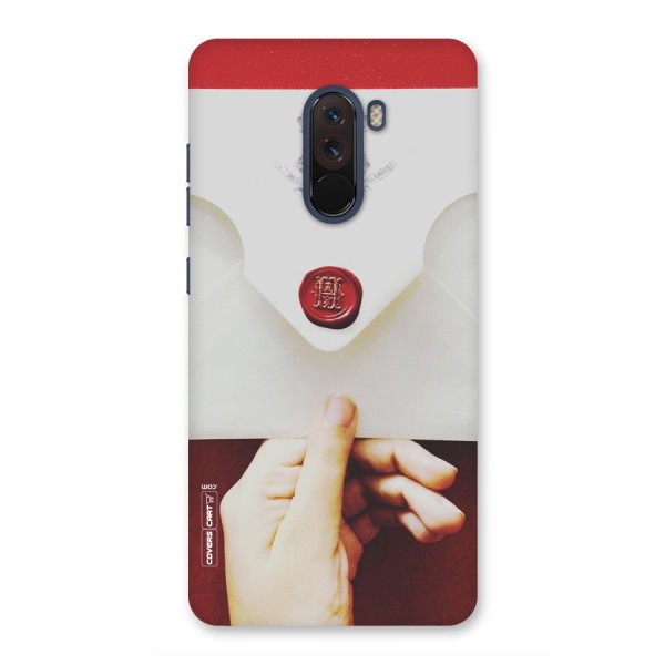 Red Envelope Back Case for Poco F1