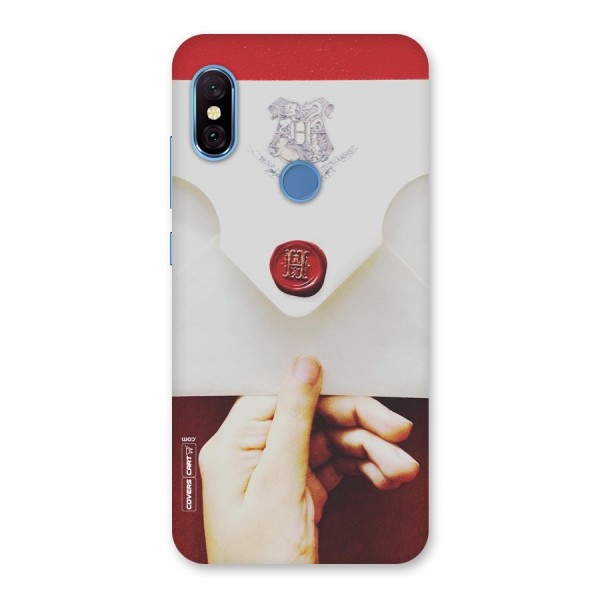 Red Envelope Back Case for Redmi Note 6 Pro