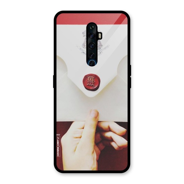 Red Envelope Glass Back Case for Oppo Reno2 Z