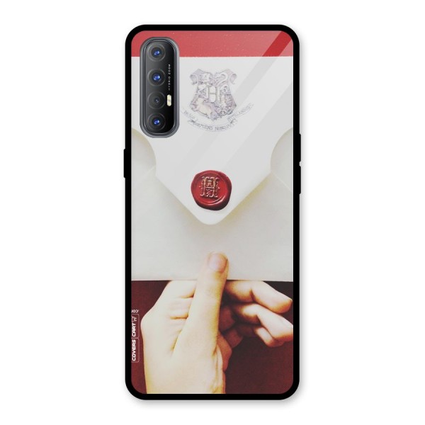 Red Envelope Glass Back Case for Oppo Reno3 Pro