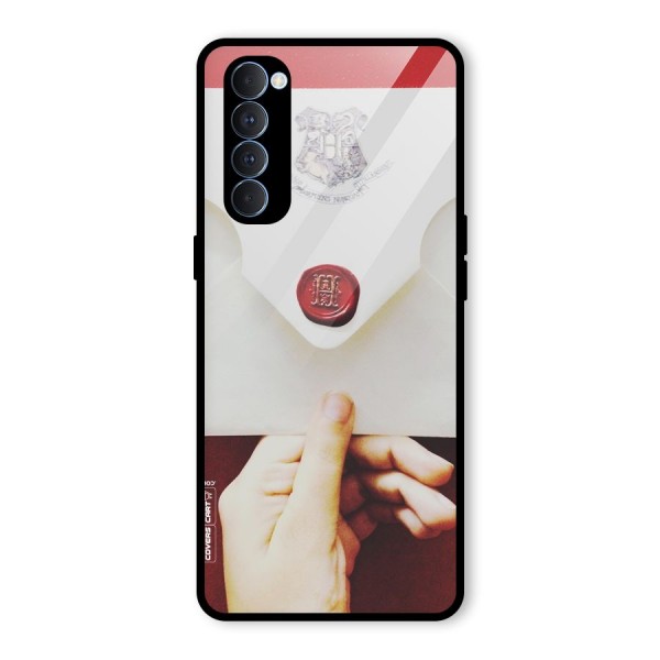 Red Envelope Glass Back Case for Oppo Reno4 Pro