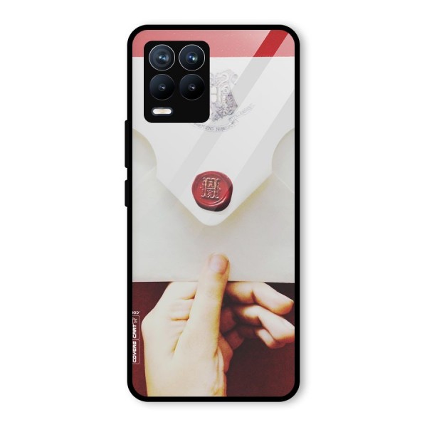 Red Envelope Glass Back Case for Realme 8 Pro