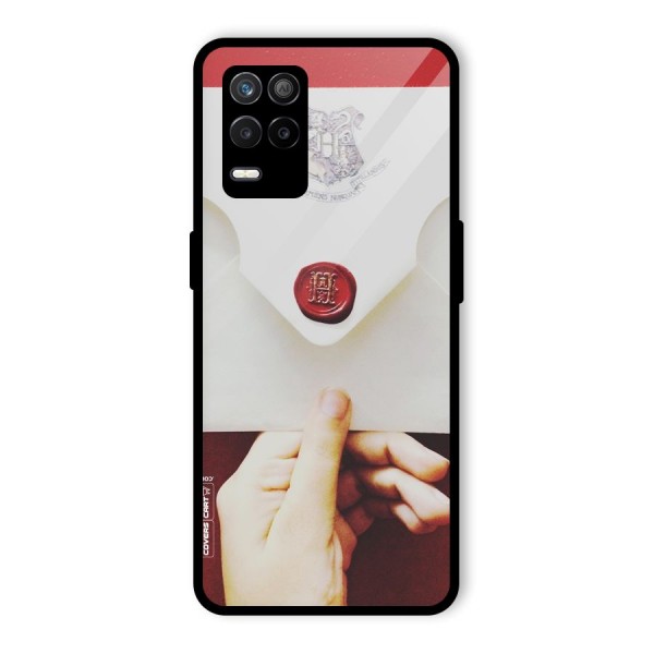 Red Envelope Glass Back Case for Realme 9 5G