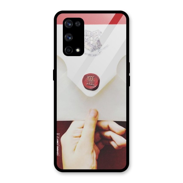 Red Envelope Glass Back Case for Realme X7 Pro