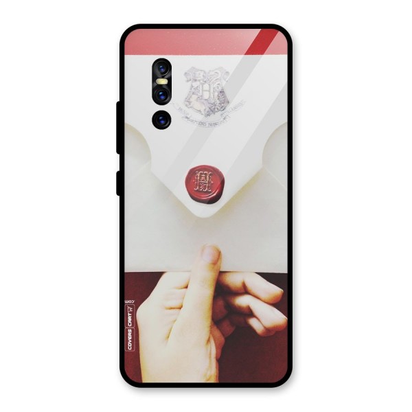 Red Envelope Glass Back Case for Vivo V15 Pro