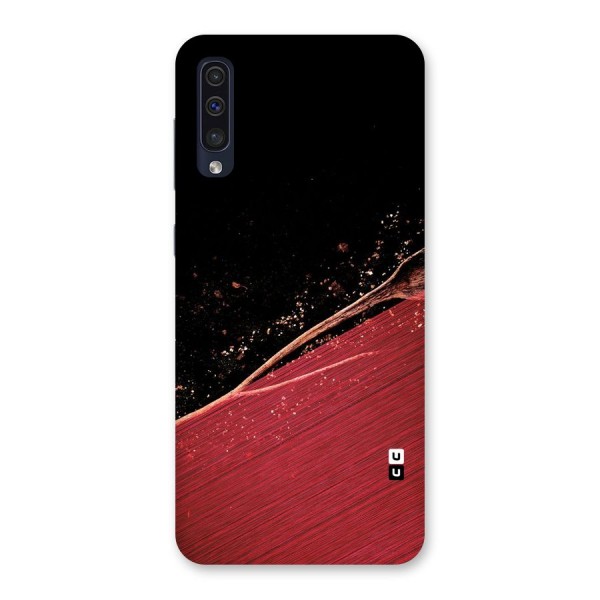 Red Flow Drops Back Case for Galaxy A50