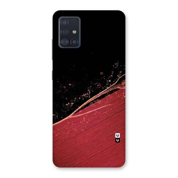 Red Flow Drops Back Case for Galaxy A51