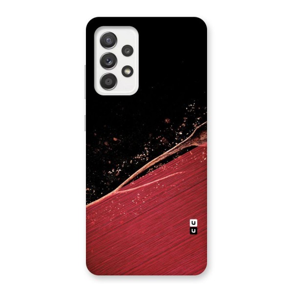 Red Flow Drops Back Case for Galaxy A52