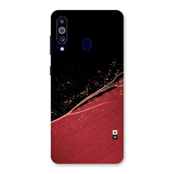 Red Flow Drops Back Case for Galaxy A60