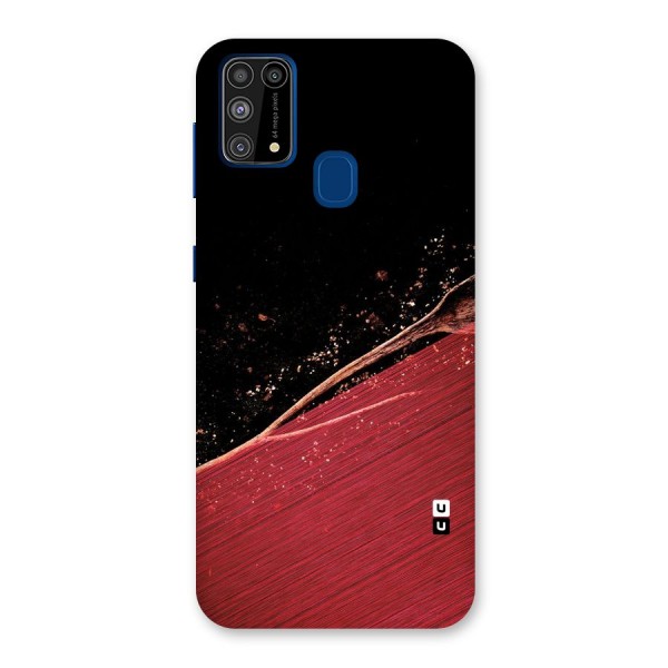 Red Flow Drops Back Case for Galaxy M31