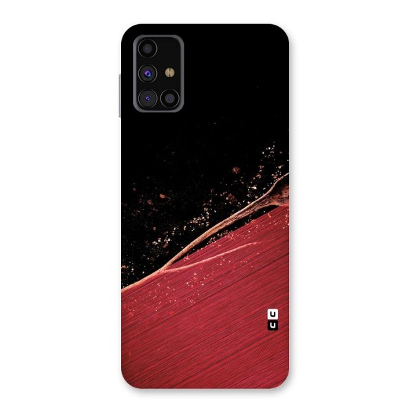 Red Flow Drops Back Case for Galaxy M31s