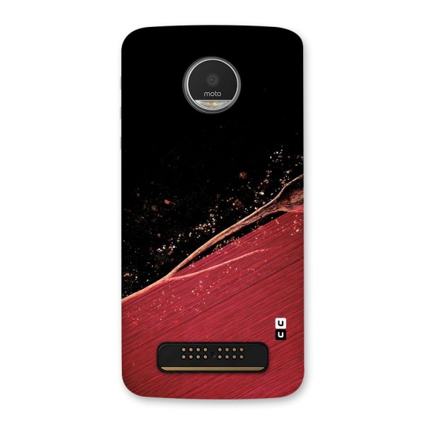 Red Flow Drops Back Case for Moto Z Play