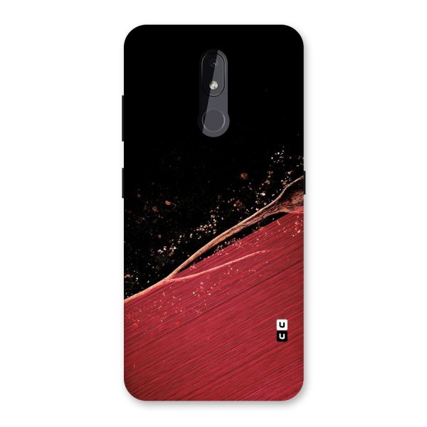 Red Flow Drops Back Case for Nokia 3.2