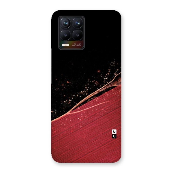 Red Flow Drops Back Case for Realme 8