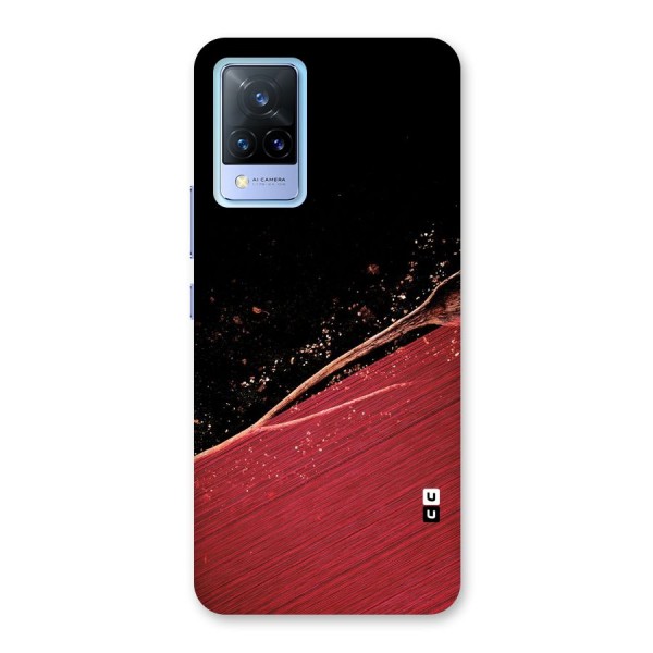 Red Flow Drops Back Case for Vivo V21 5G