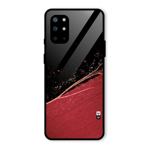 Red Flow Drops Glass Back Case for OnePlus 8T