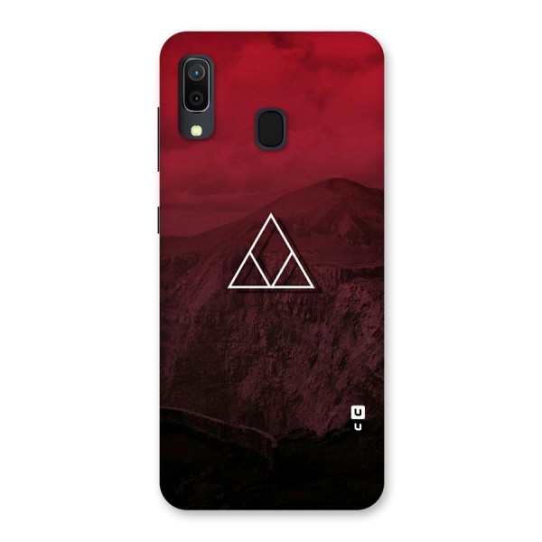 Red Hills Back Case for Galaxy A20