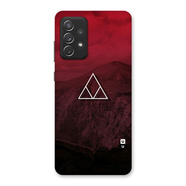 Red Hills Back Case for Galaxy A72