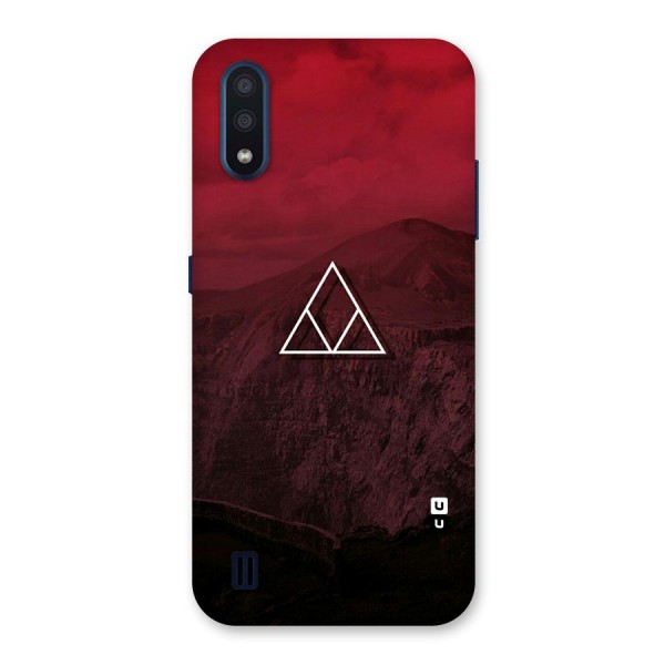 Red Hills Back Case for Galaxy M01