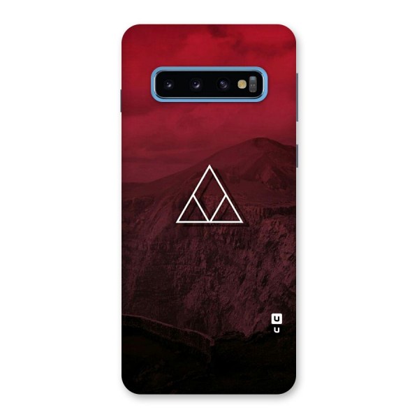 Red Hills Back Case for Galaxy S10